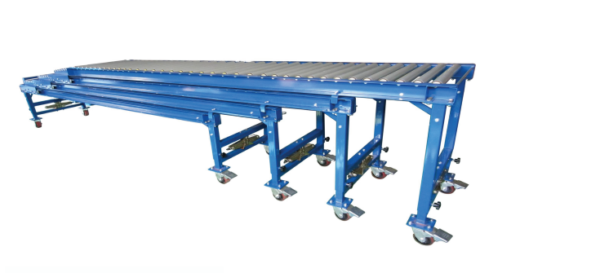 Telescopic Gravity Roller Unloading & Loading Conveyor (12m)