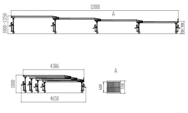 Telescopic Gravity Roller Unloading & Loading Conveyor (12m) - Image 2