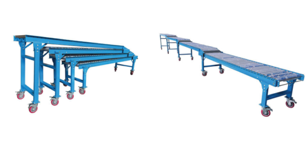 Telescopic Gravity Roller Unloading & Loading Conveyor (17m)