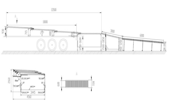 High Rise Telescopic Unloading Conveyor + 6m Flexible roller conveyor - Image 2